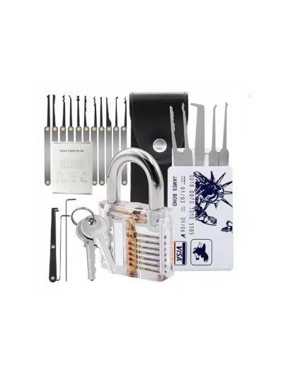 Набор инструментов для ремонта дверных замков KeyCraft-3